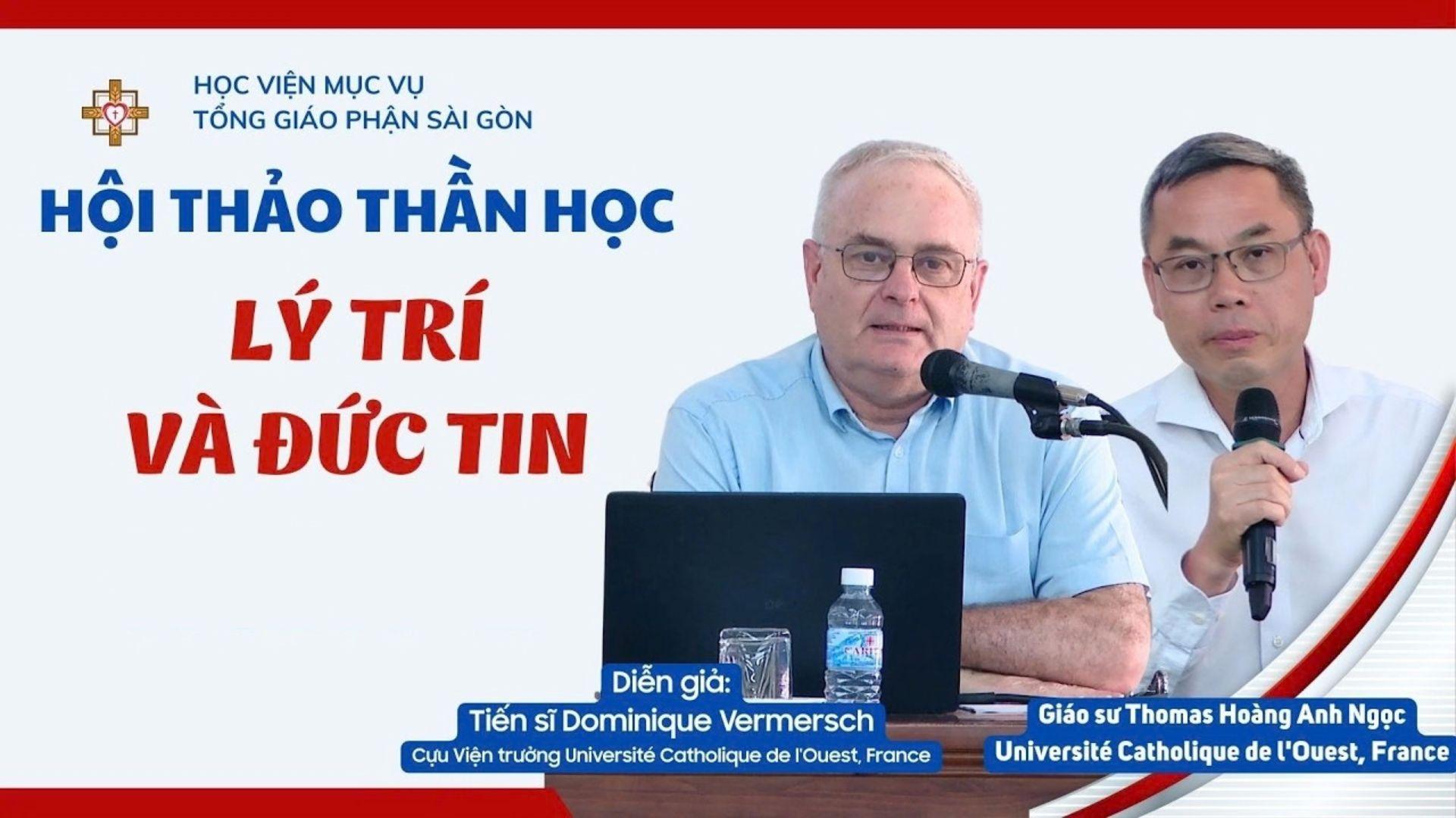 Học viện Mục vụ Tổng Giáo phận Sài Gòn tổ chức Tam nhật Hội thảo Thần học